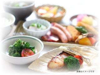 朝食バイキング