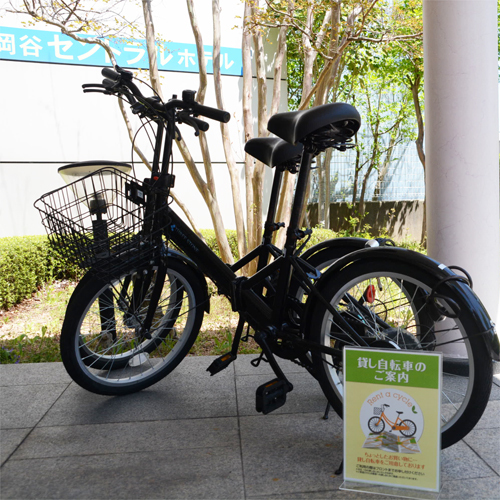 無料貸出　自転車