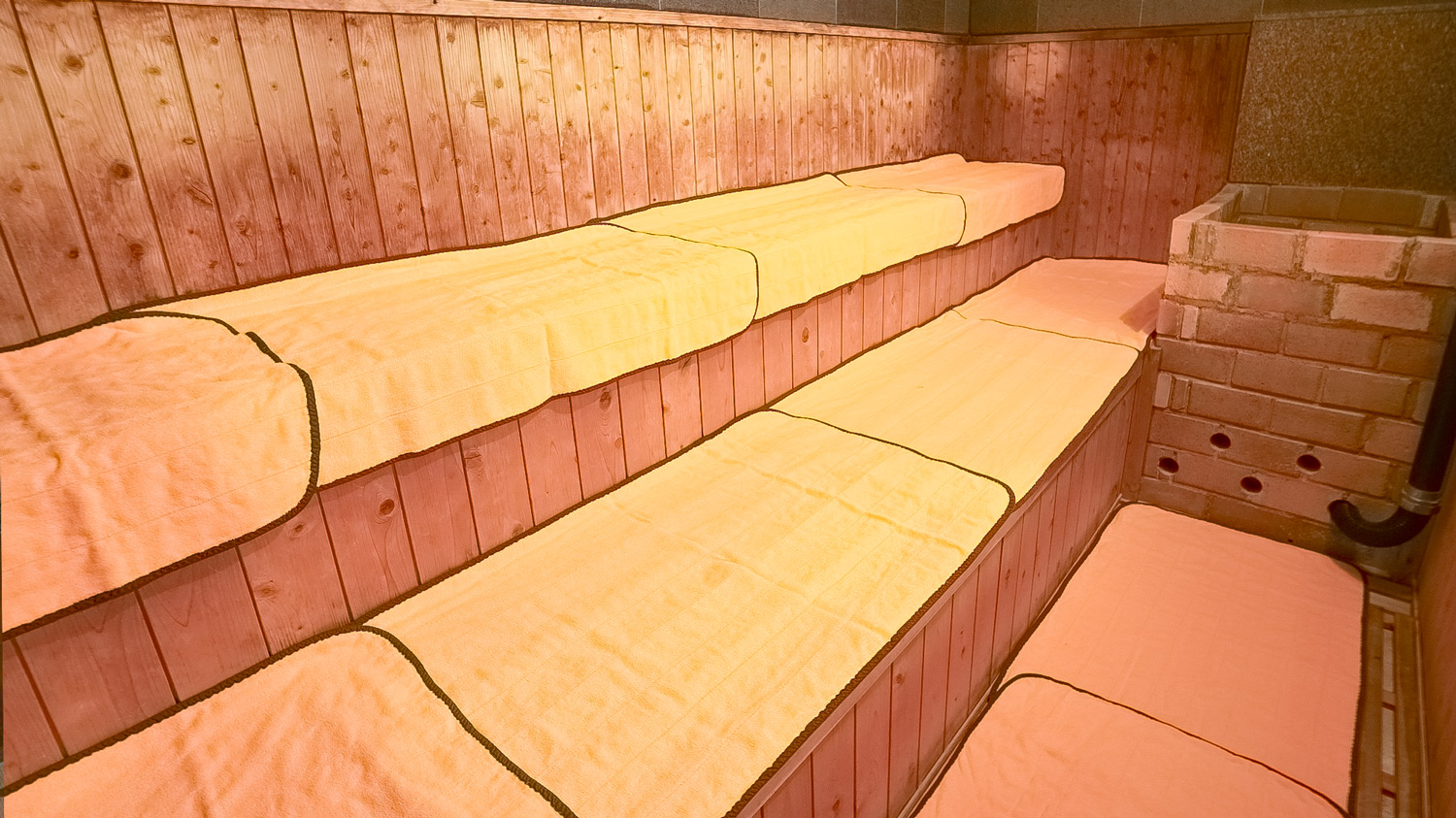 男子大浴場 サウナ