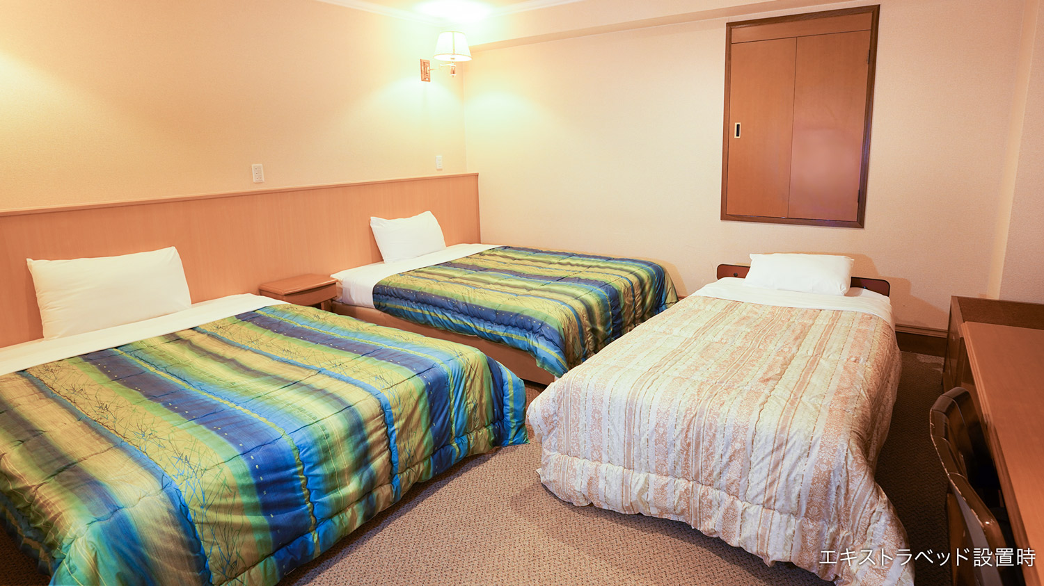 ツインルーム（エキストラベッド入り）