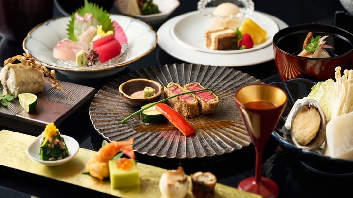 【１泊２食・こだわり会席プラン】料理長イチオシ！三重の食材で味わう季節の会席