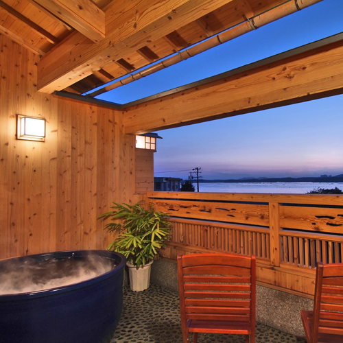 Open-air bath A-2 for plan
