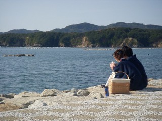 宿前のあさり浜