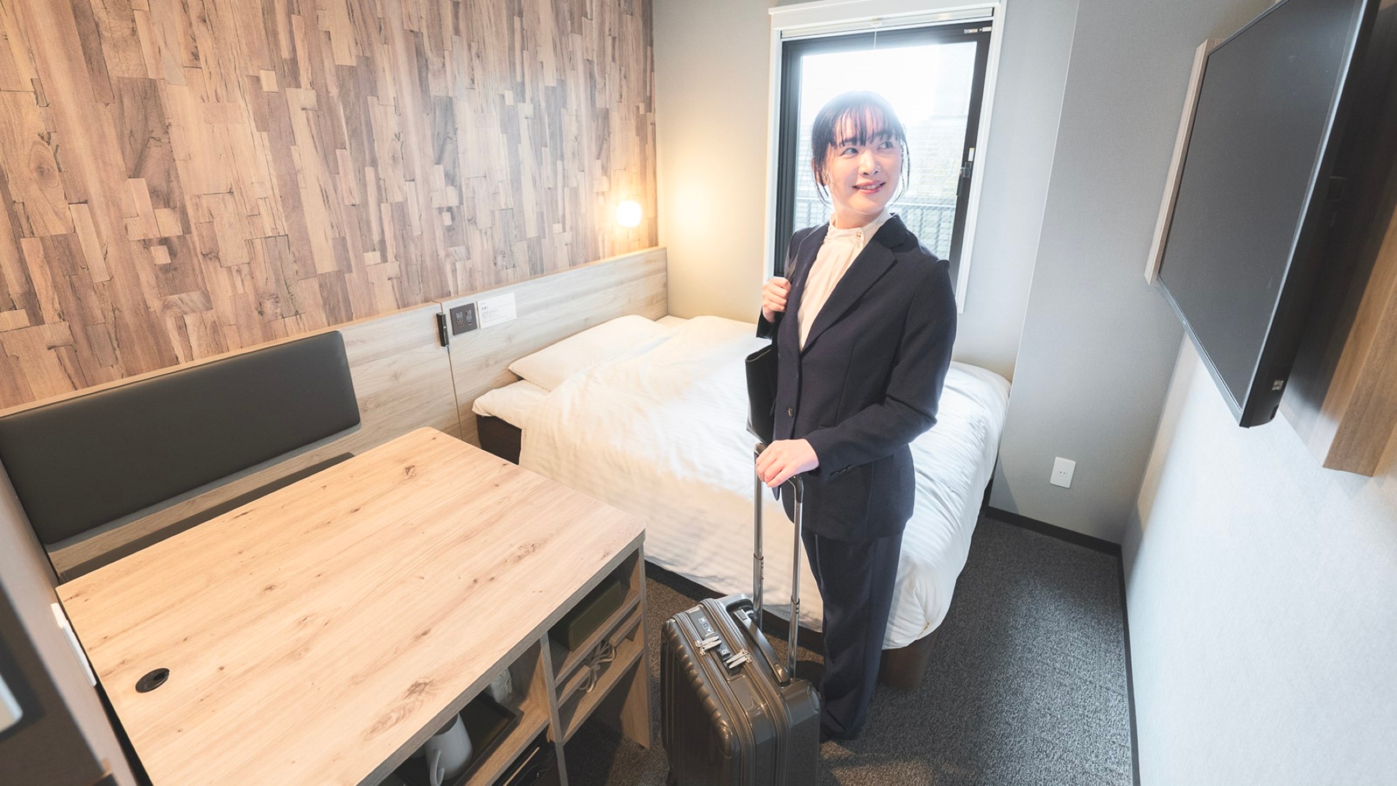 ビジネス利用に最適なお部屋です