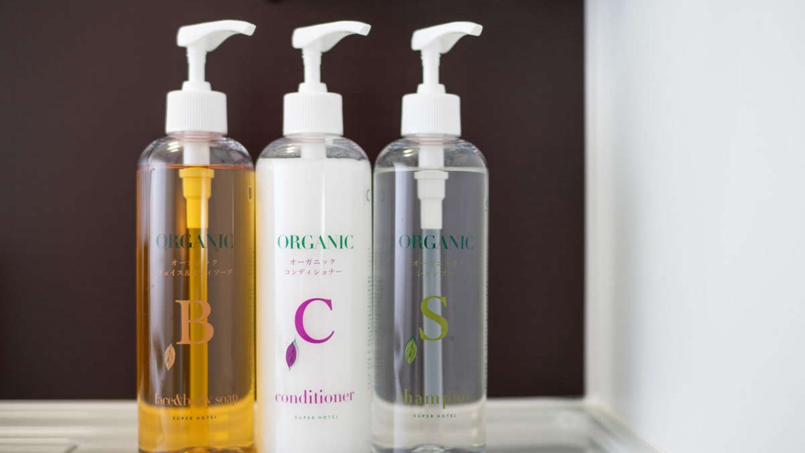 髪に、肌に、地球に優しい。オーガニックシャンプー＆コンディショナー