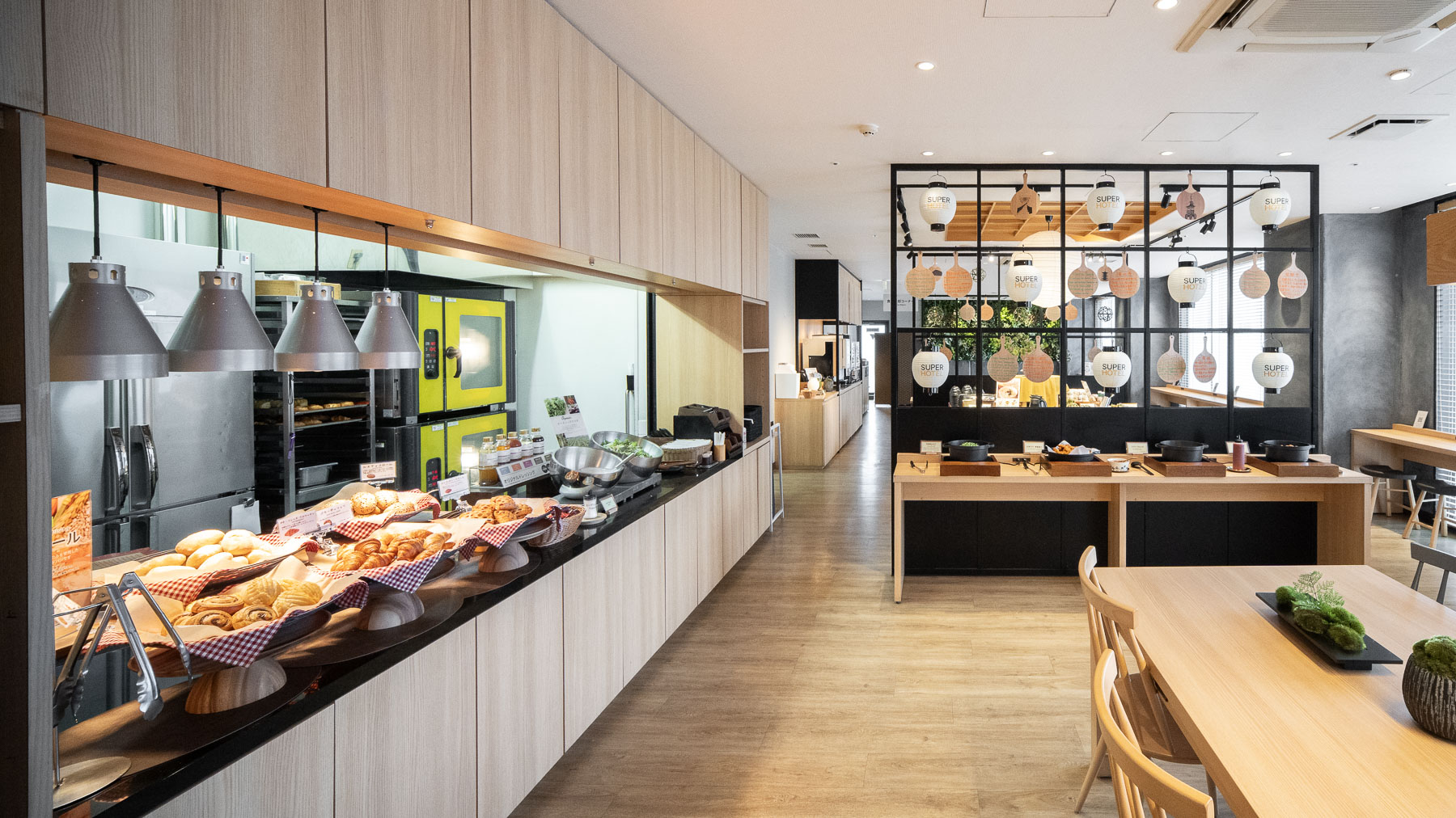 ご当地メニューなど日替わりバイキングで一日の活力を