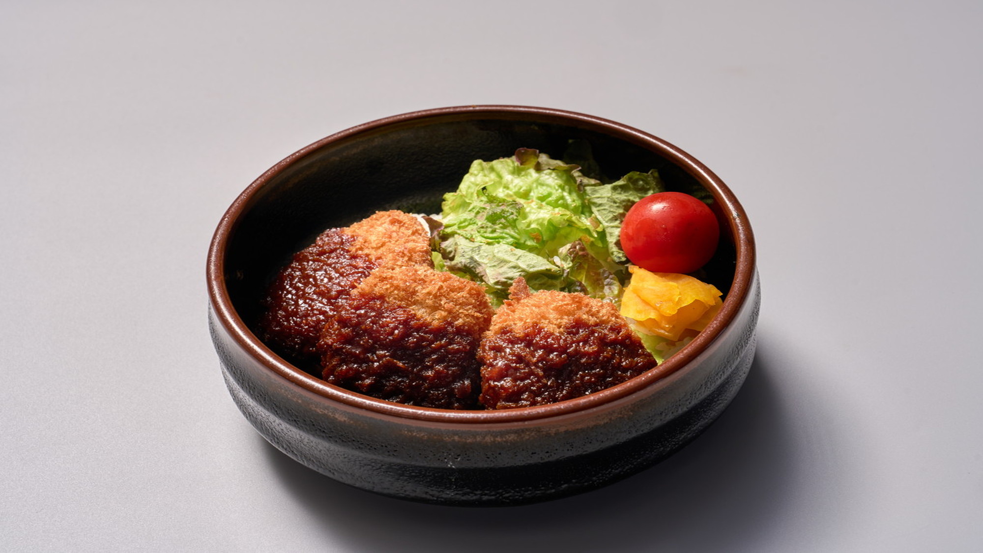 岡山名物&rdquo;デミカツ丼&rdquo;