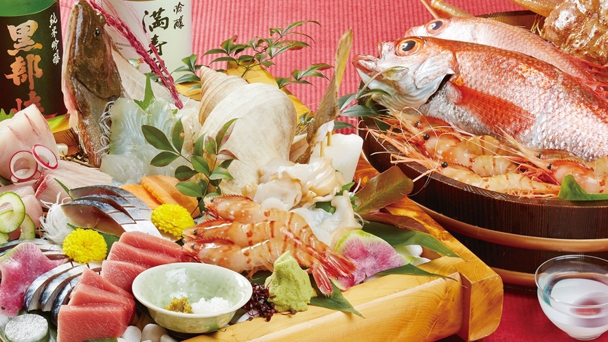地酒・地魚　魚富　料理イメージ