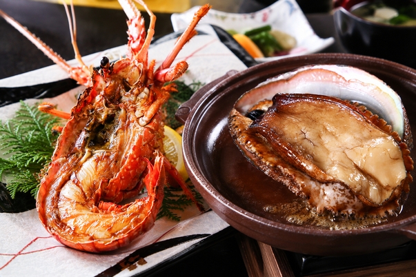 【スペシャルプラン】  伊勢えび・あわびをメインに海の幸を堪能プラン