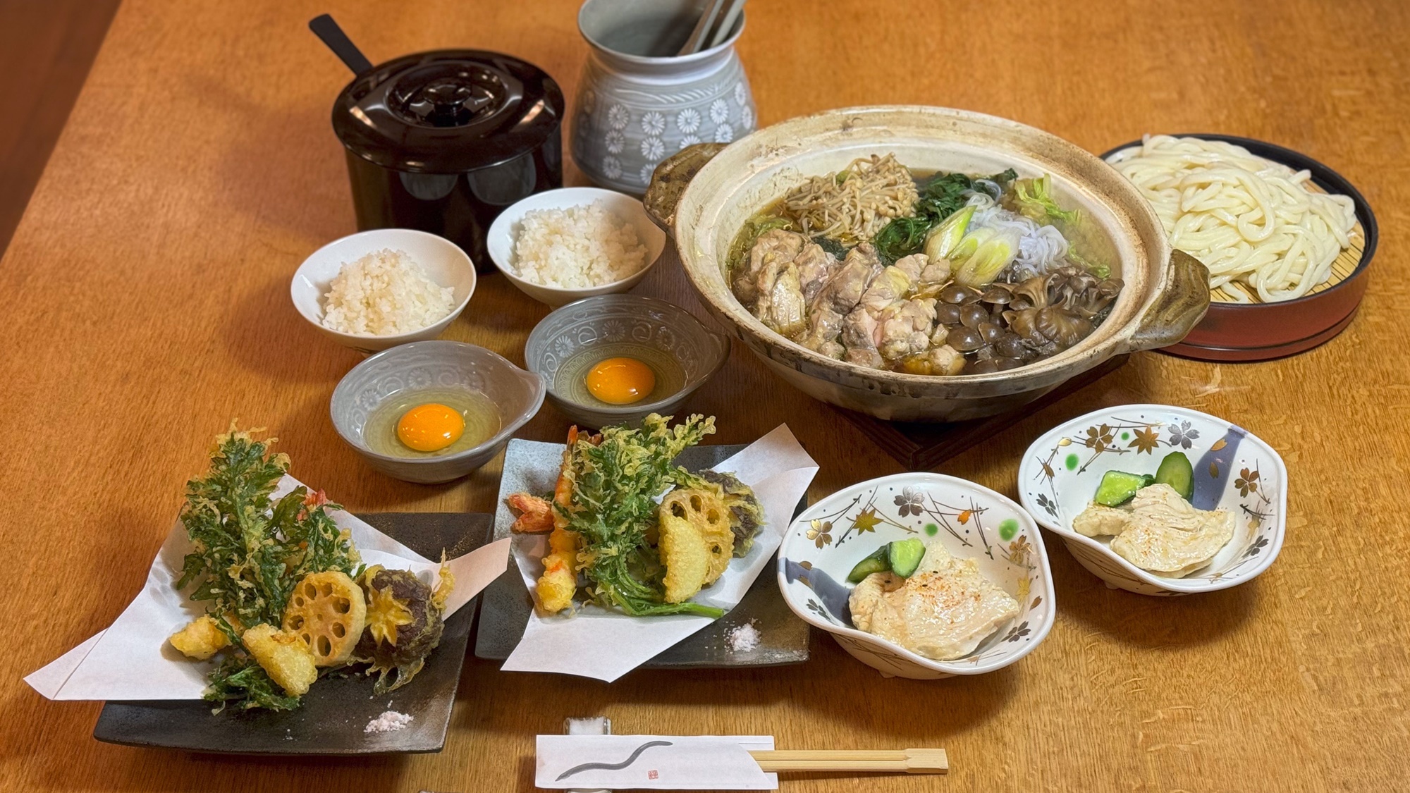 *【夕食：京都地鶏の京丹後田舎鍋】地元グルメで心も身体もポカポカに