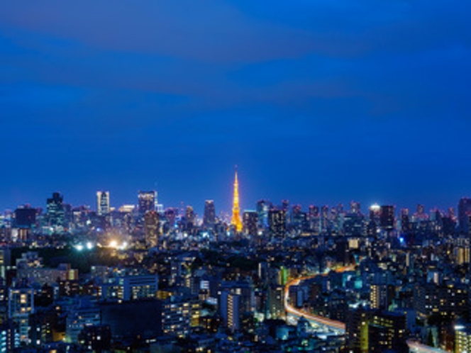 ホテルからの夜景（東京タワー側） 600x800