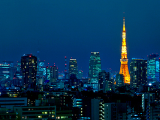 東京タワー側の景色　300x400
