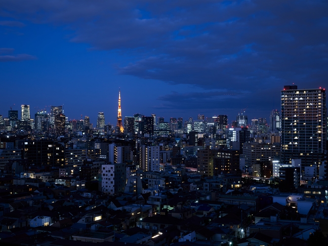 ホテルからの夜景（東京タワー側）