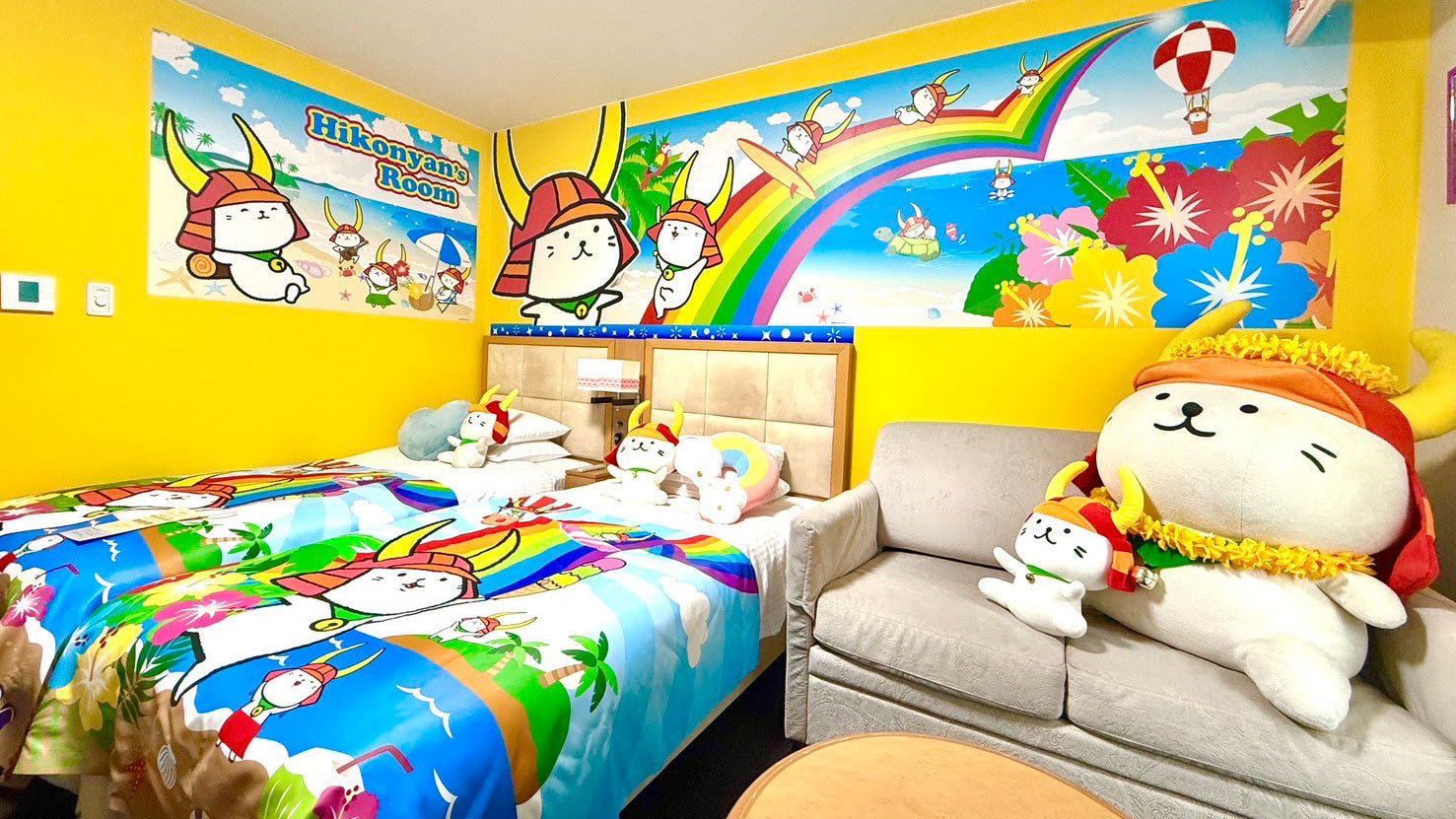 ちいべび11/27　ホテル特典利用枠　権利譲渡 ホテルサンルート彦根 ☆ひこにゃんルームへようこそ☆〜オリジナル