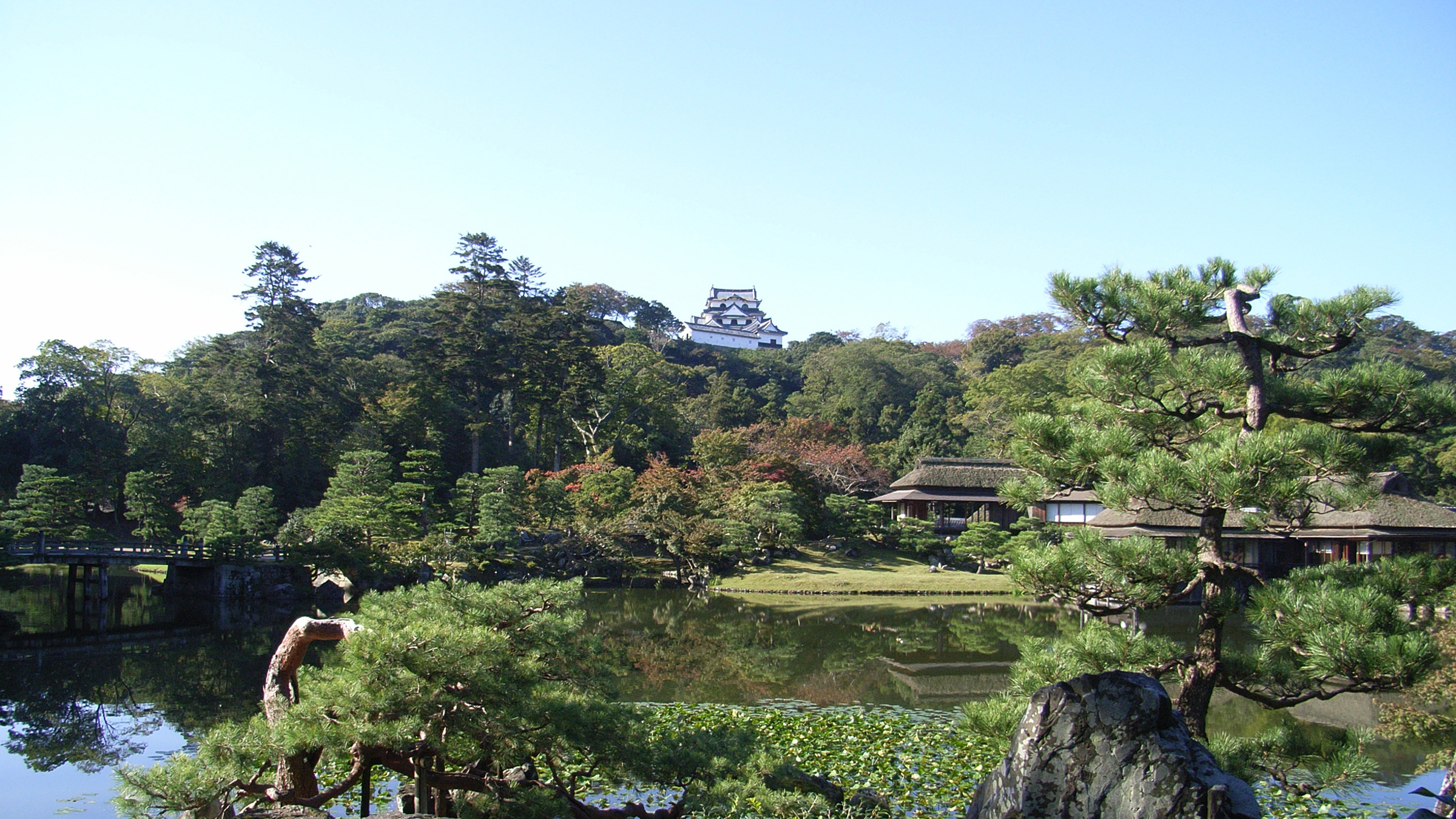 大名庭園　『玄宮園』（彦根城内）　入場料￥200