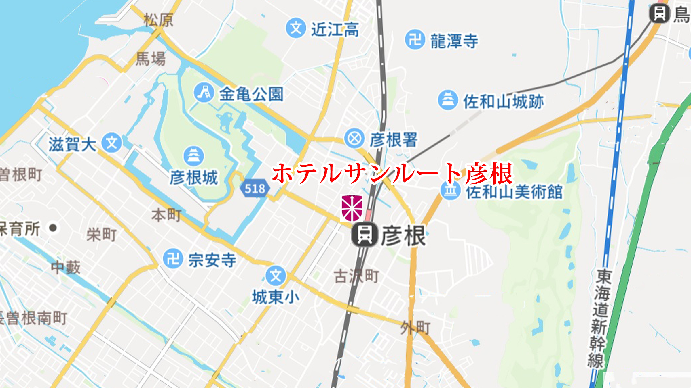 滋賀県全域地図