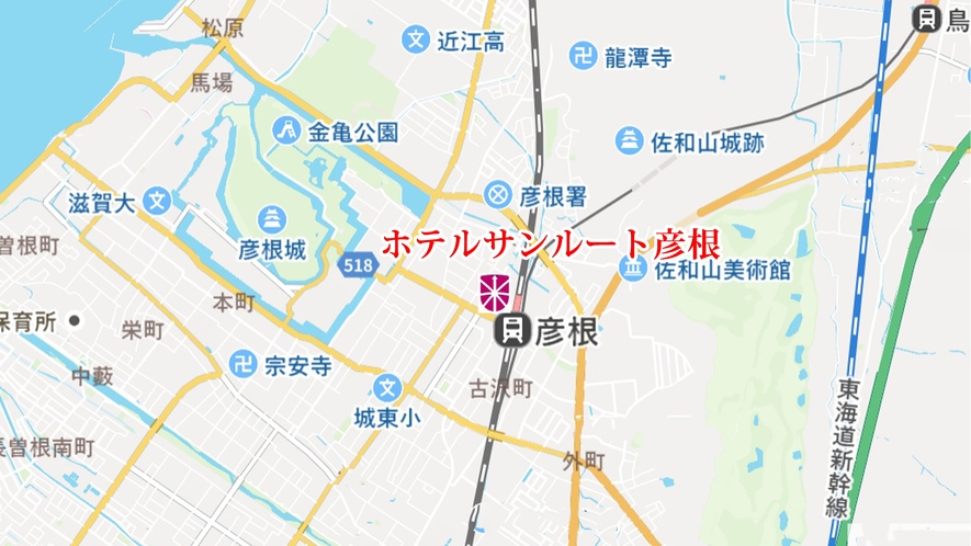滋賀県全域地図