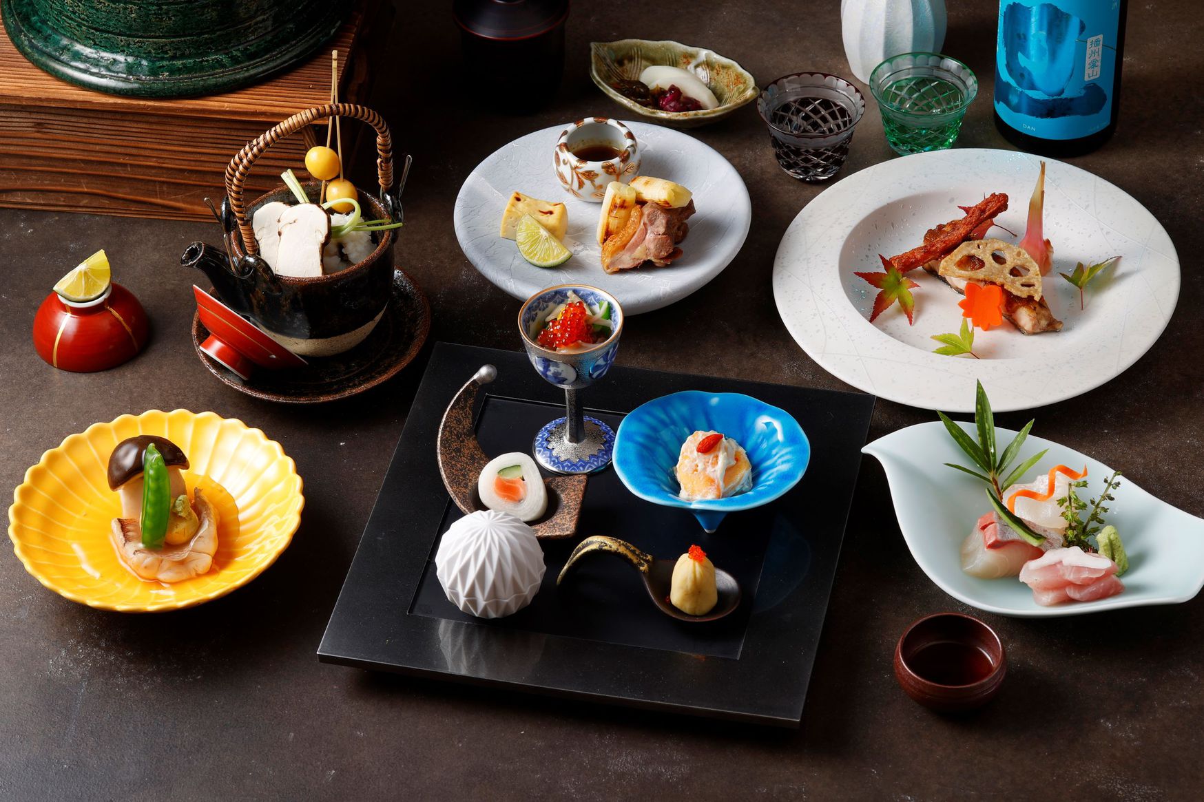 『料理長おすすめ会席料理』と『和牛しゃぶしゃぶコース』から選べる☆日本料理「こころぎ」プラン｜2食付