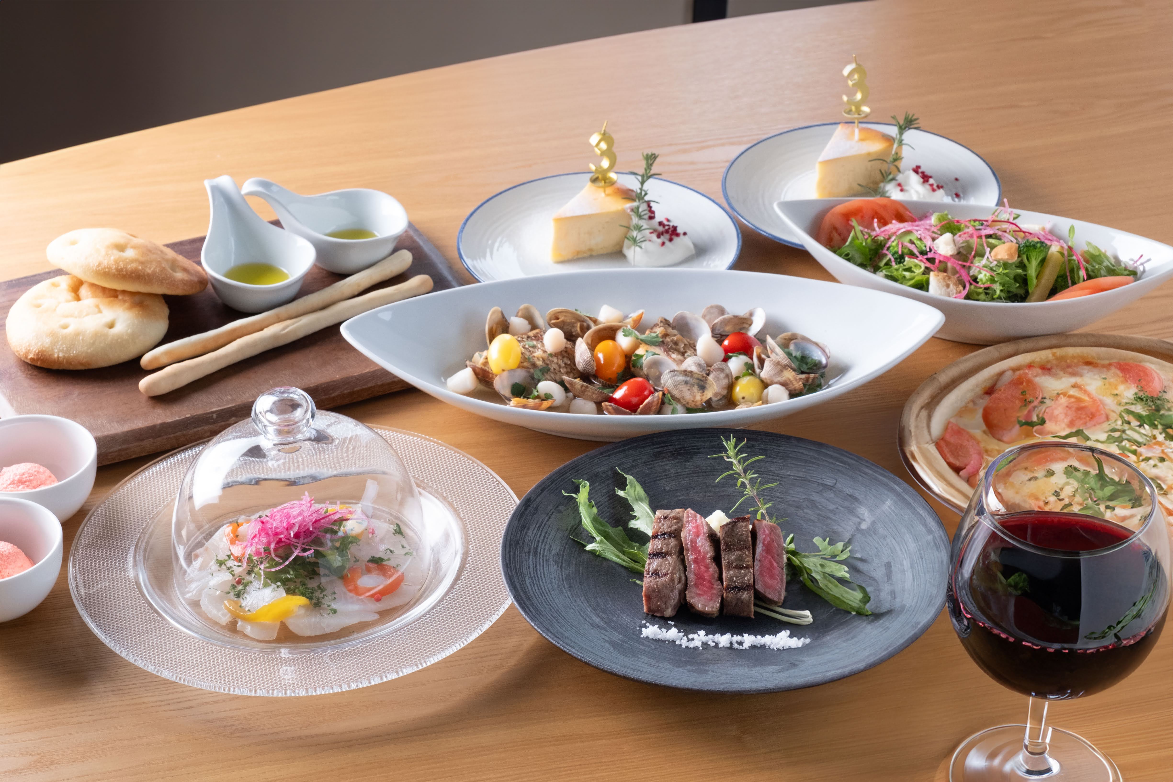 記念日プラン料理（一例）