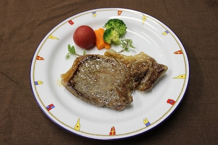 Kagoshima beef steak started in October.