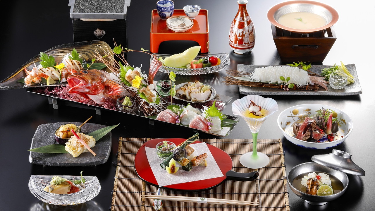 【期間限定】夏の絢爛会席＜ご夕食お部屋食＞