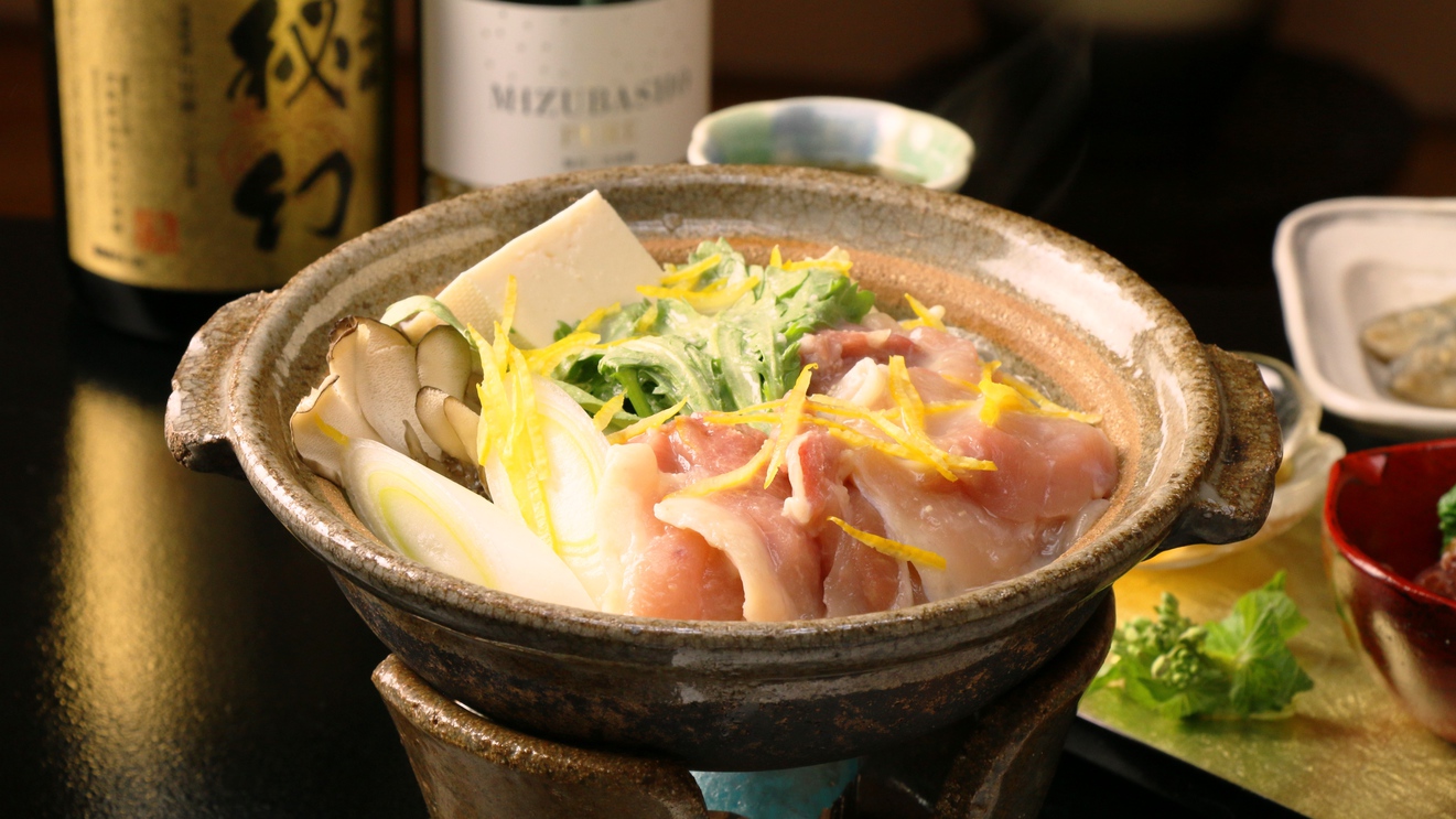 【上州地鶏】サッパリとした上州地鶏で大満足　梅コースプラン【1泊2食】