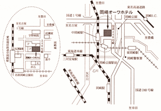 ホテル地図