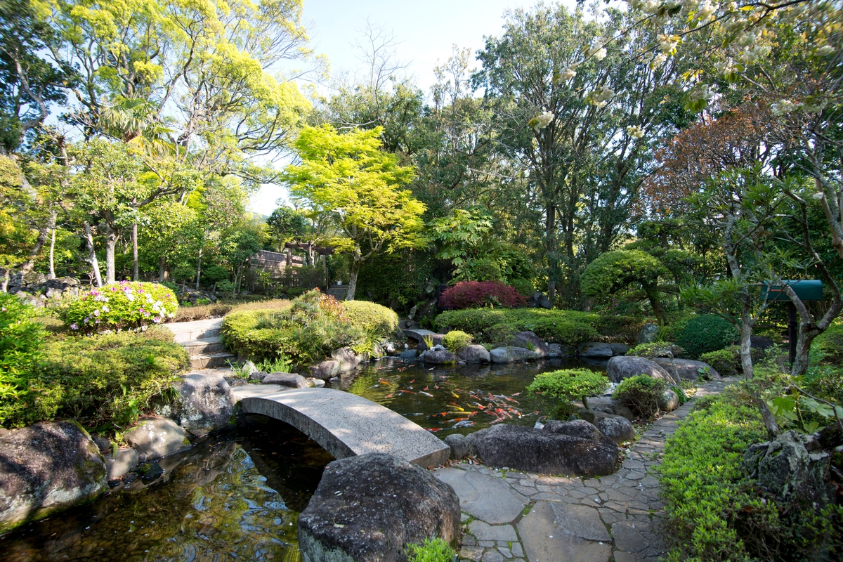 ABBA RESORTS IZU - 坐漁荘(眺望・庭園)
