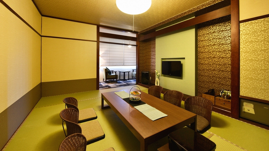 ・【一般客室一例】和室8～12畳のお部屋です。広さや眺望は指定できません