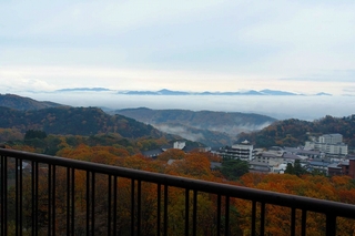 ５階最上階客室からのながめ〜雲海〜