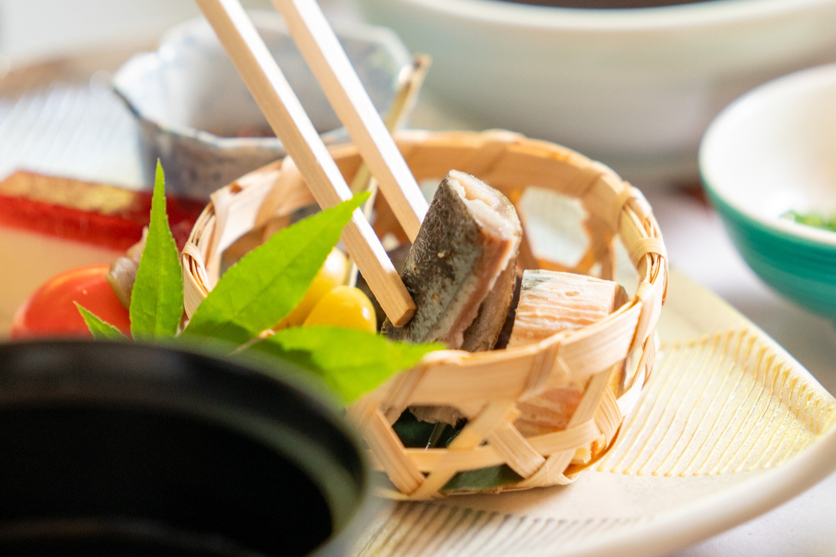 【創作会席一例：季節の膳菜】