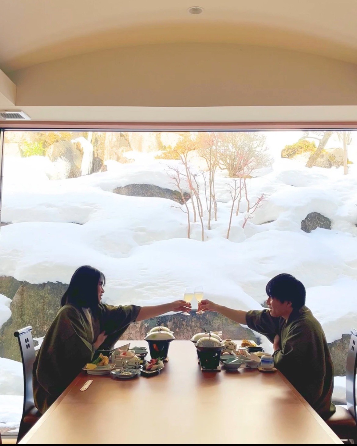 【会食場の様子】