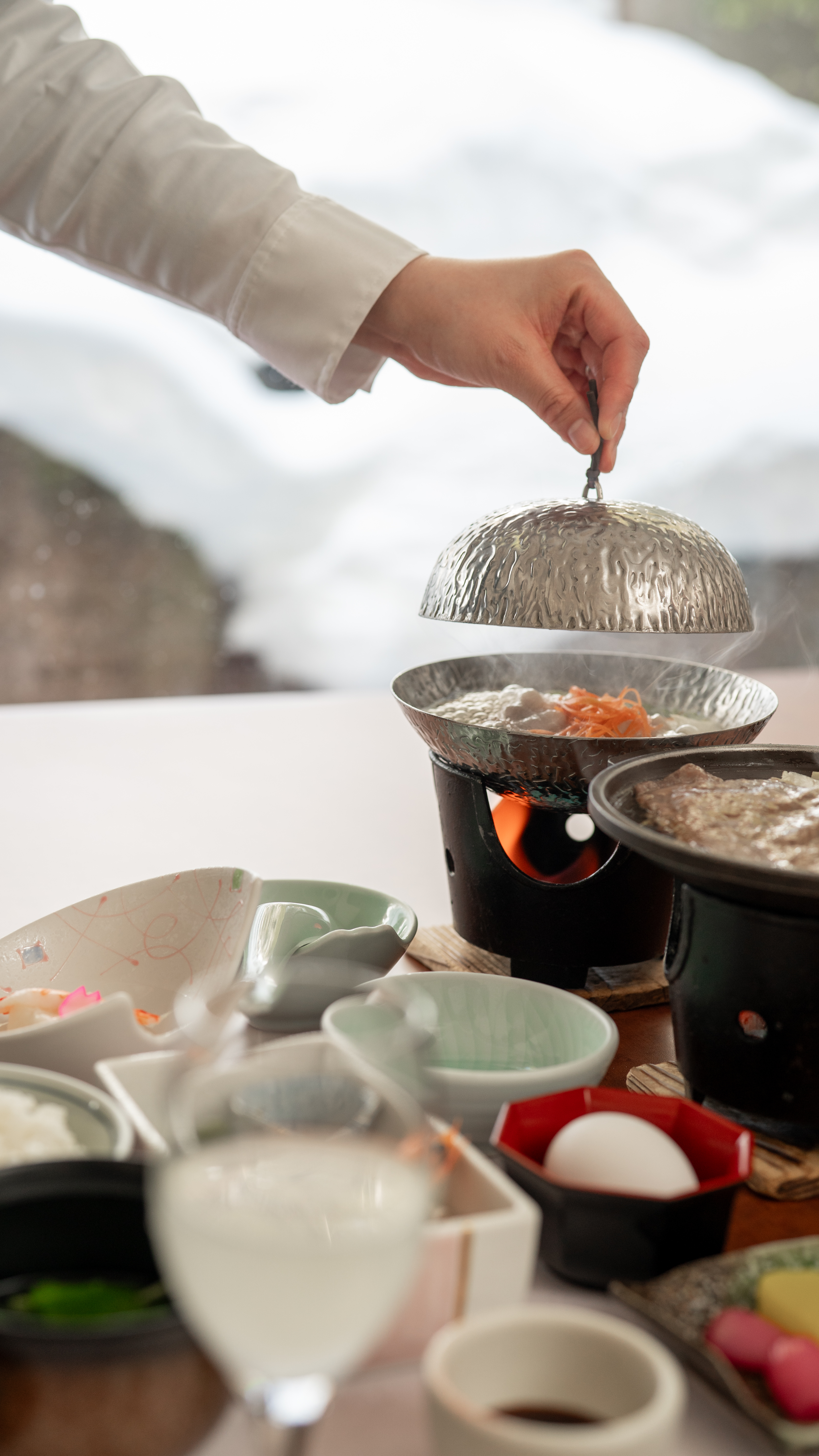 【創作会席一例：季節のお鍋】