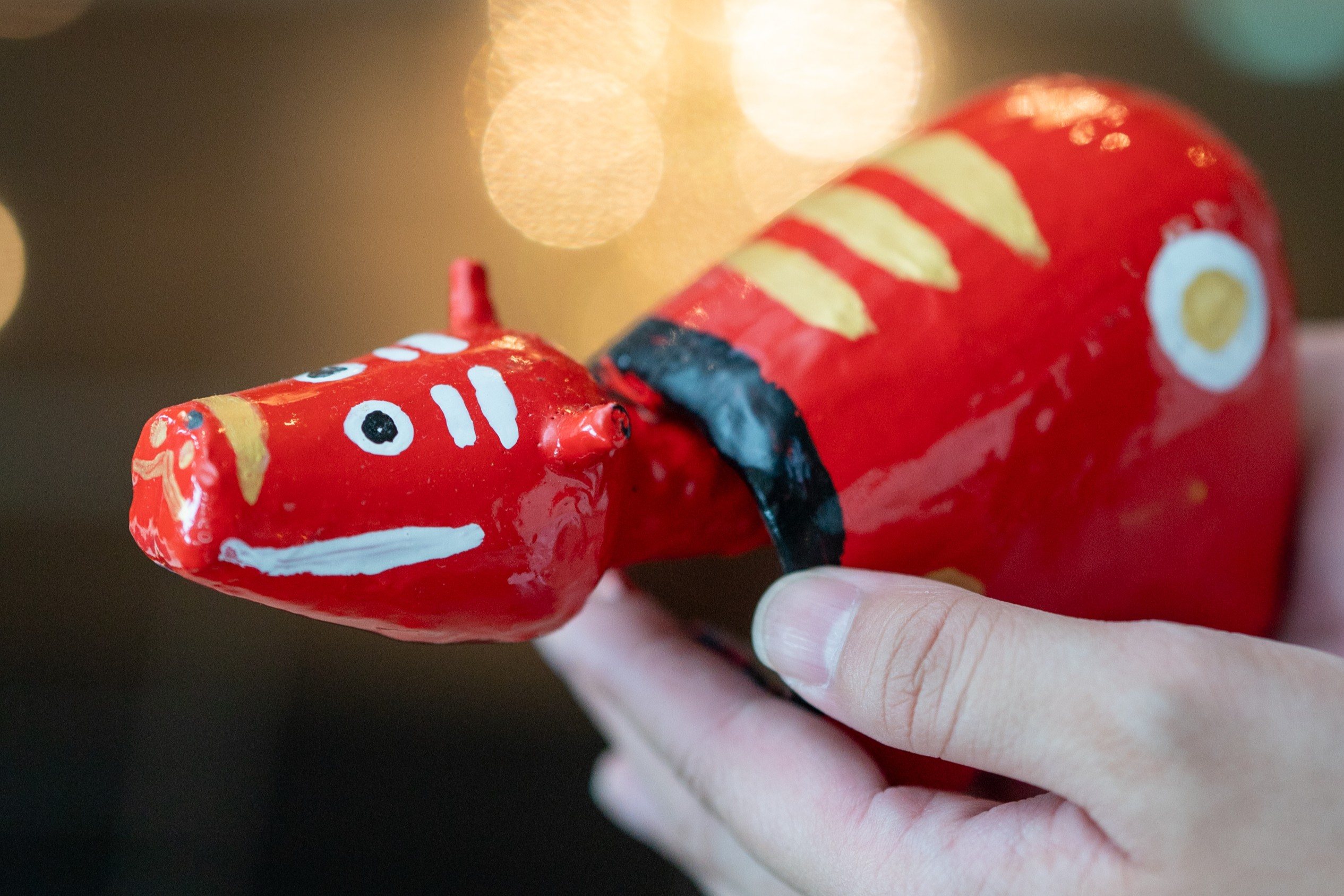 【赤べこ絵付け体験】