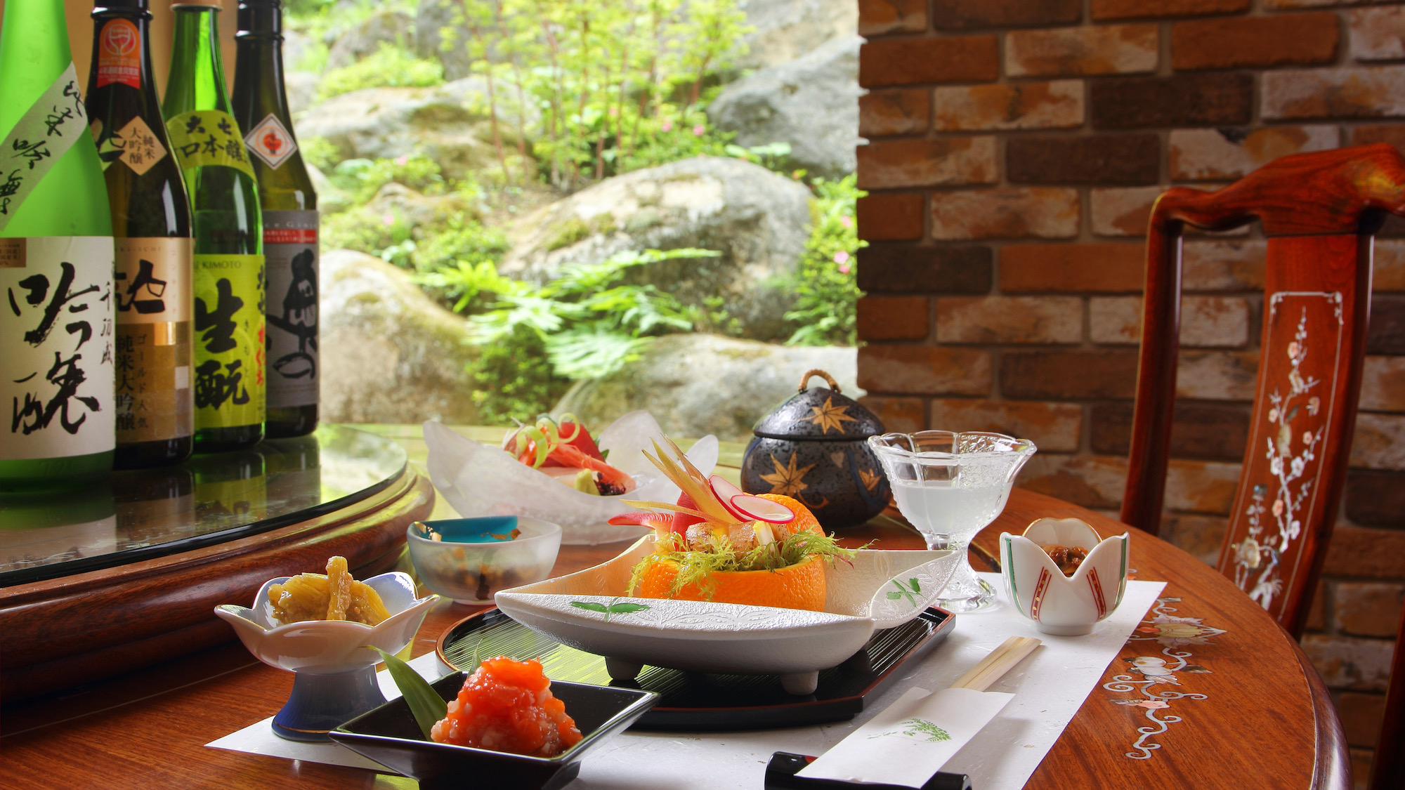 季節の食に興じる雲上の幸福