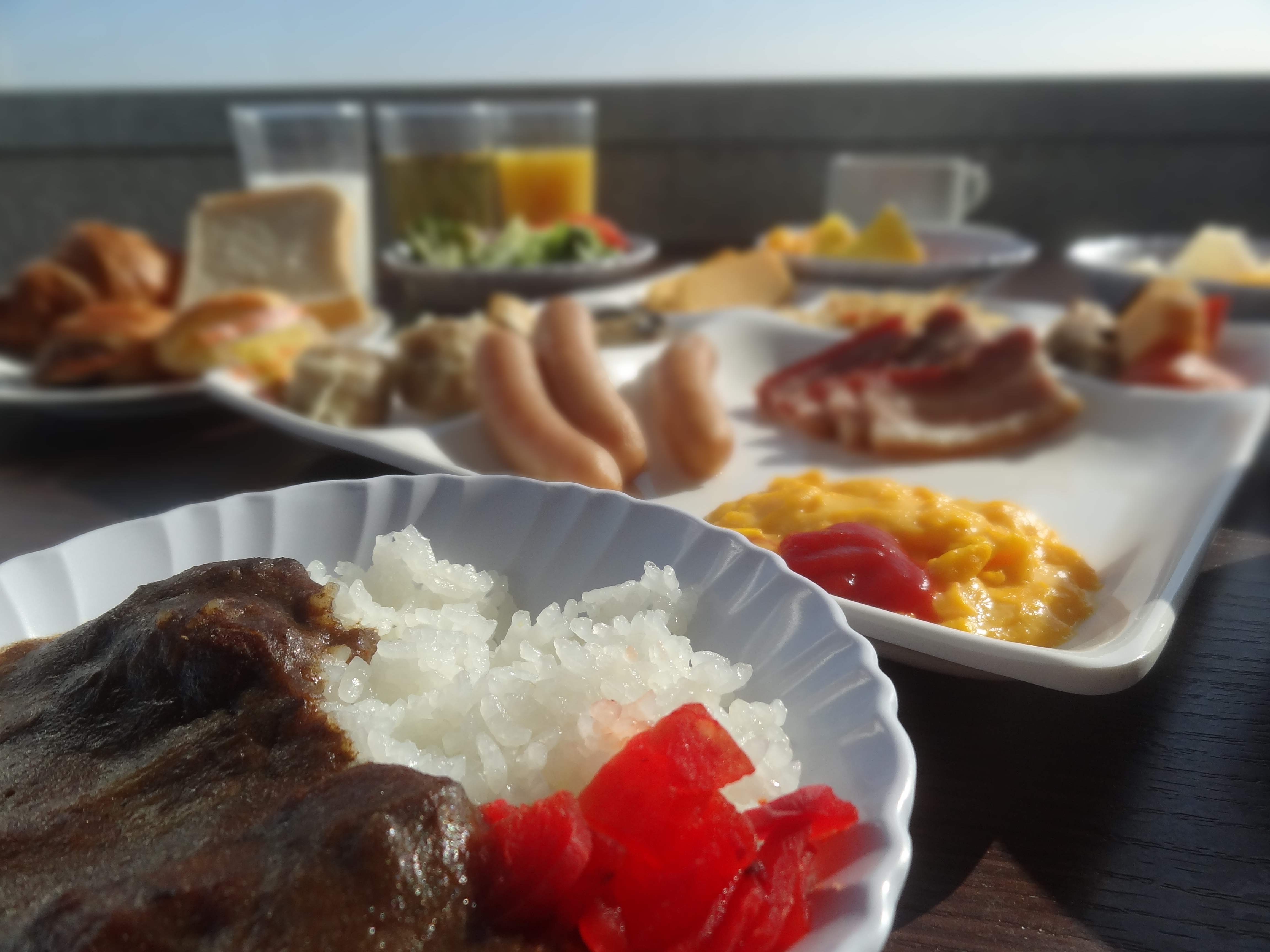 レストラン朝食