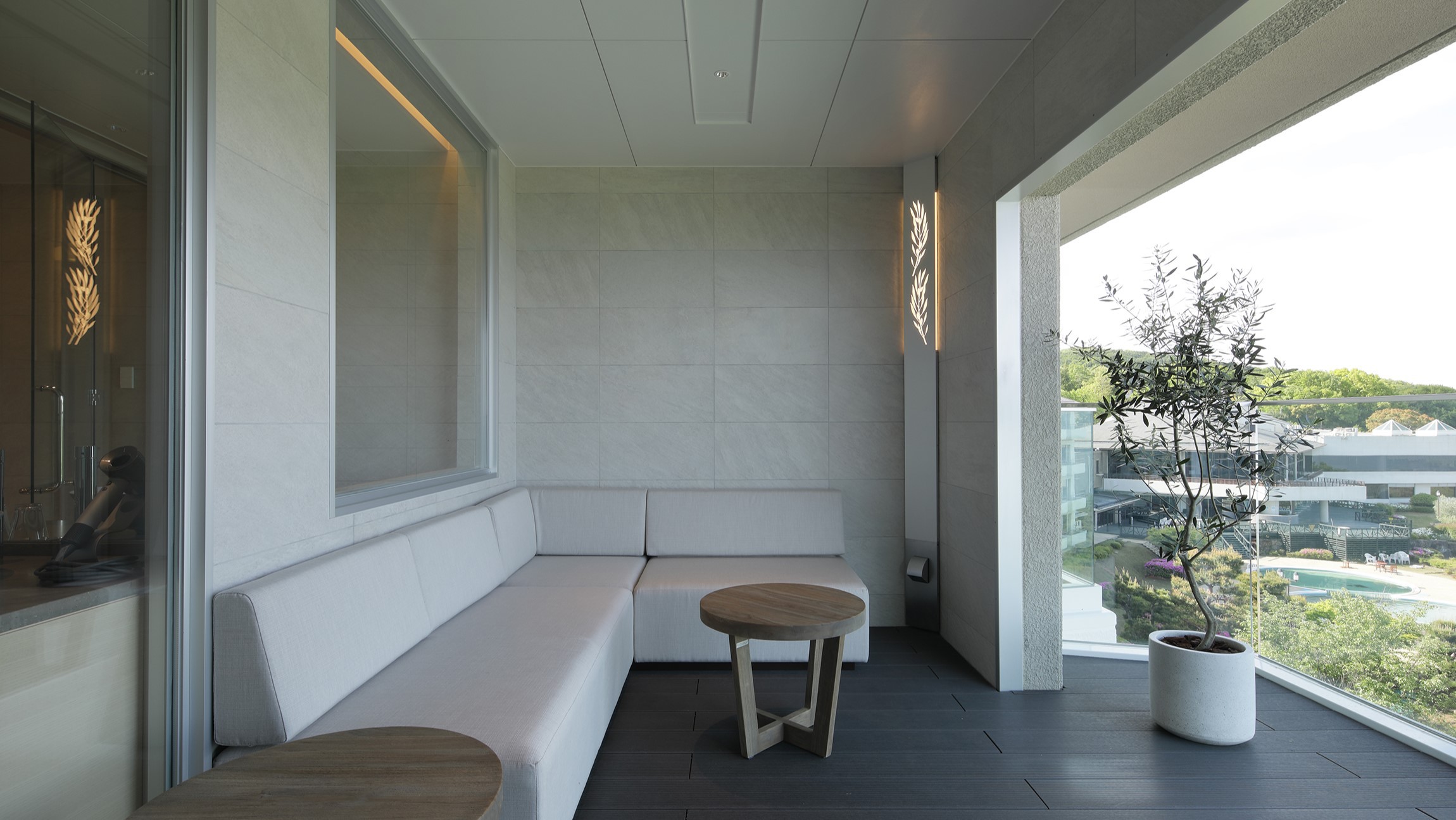 【エグゼクティブフロア】テラススイート　ビューバス　コネクト／96平米■定員4名