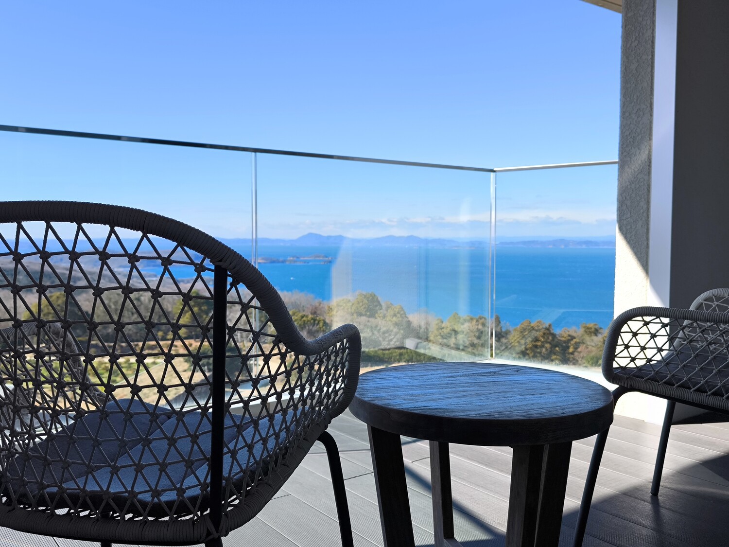 テラスルームからの眺望