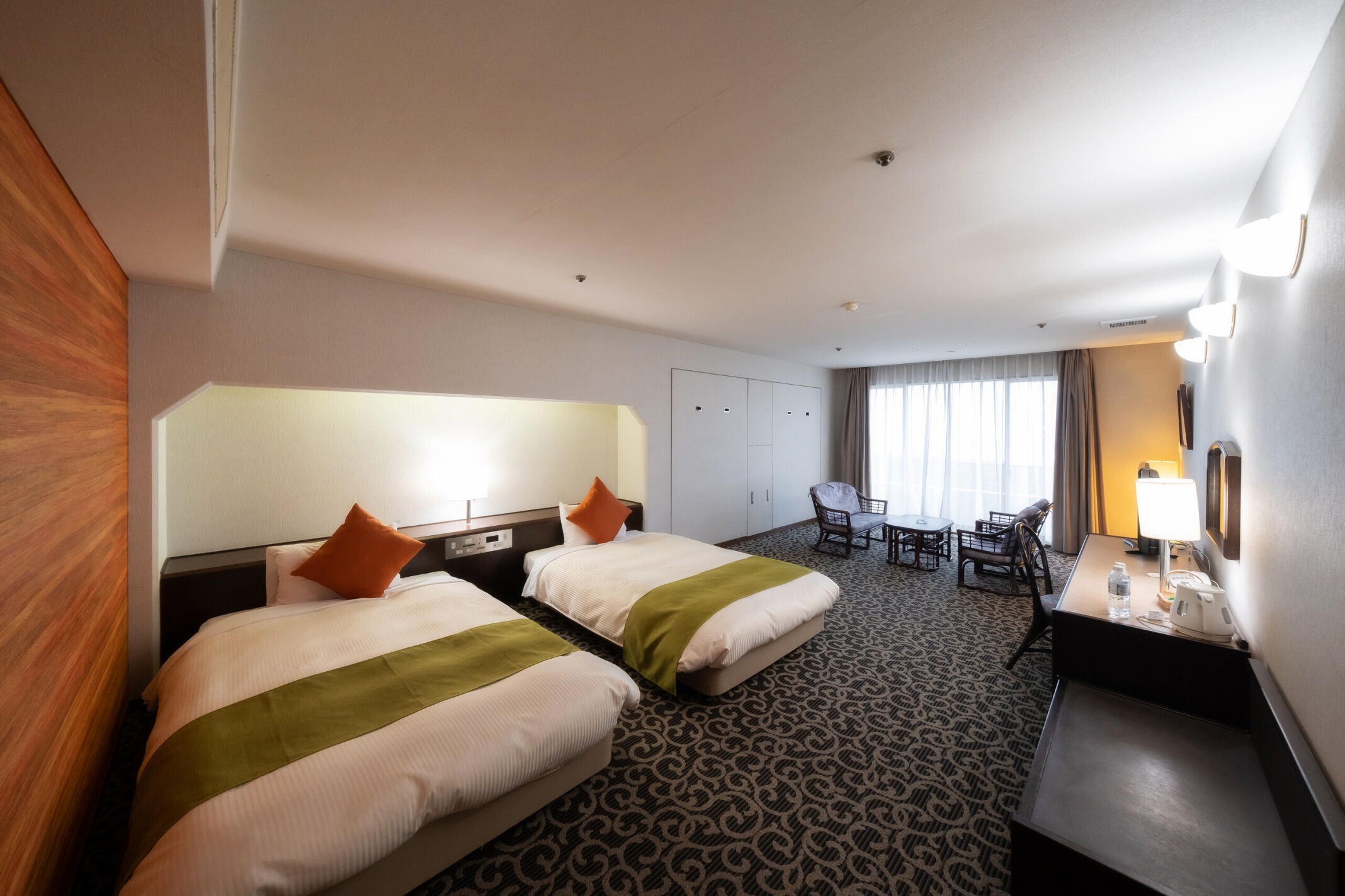 【夕陽の洋室】オーシャンビュー／48平米■定員4名