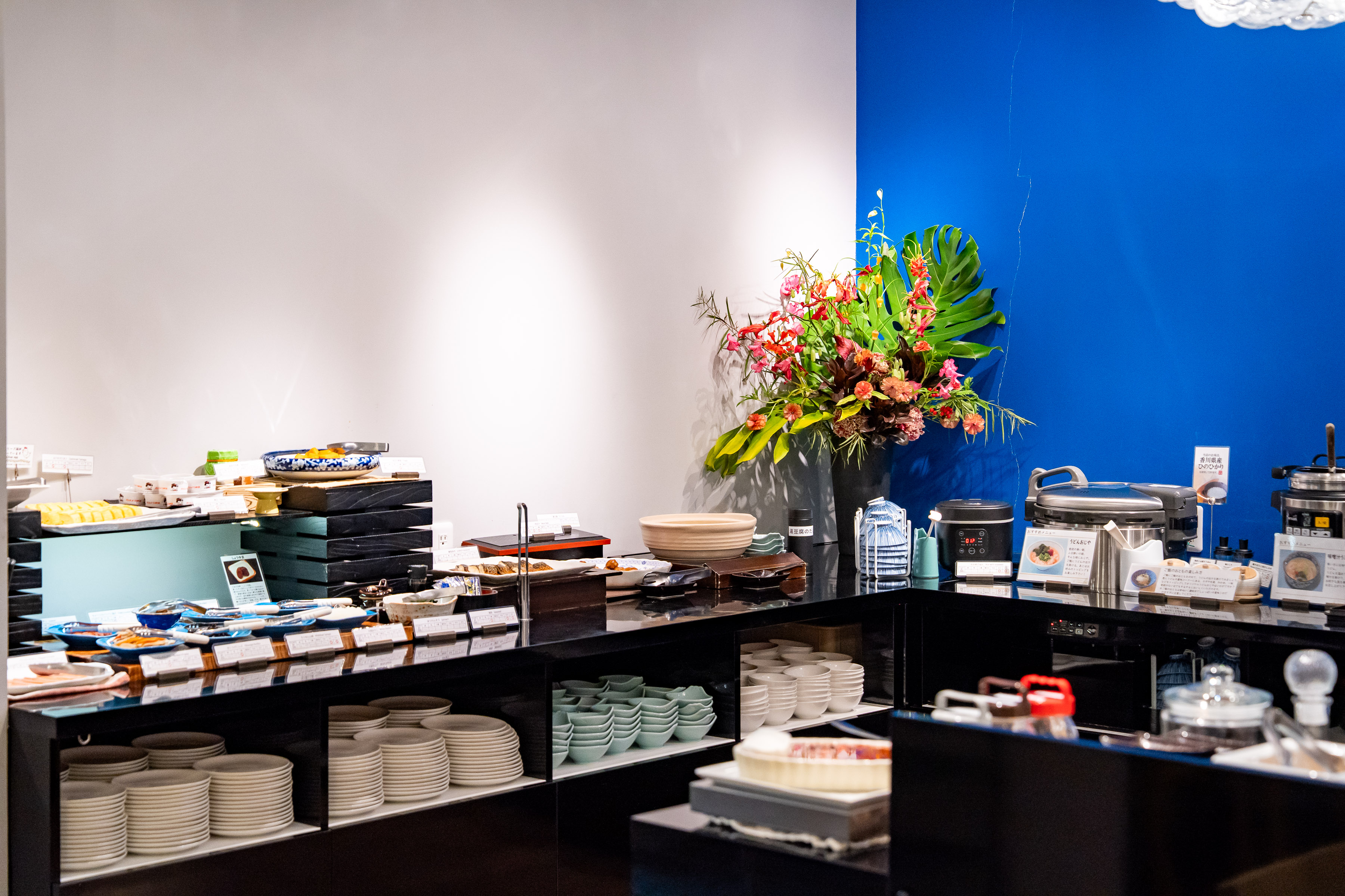 朝食バイキング