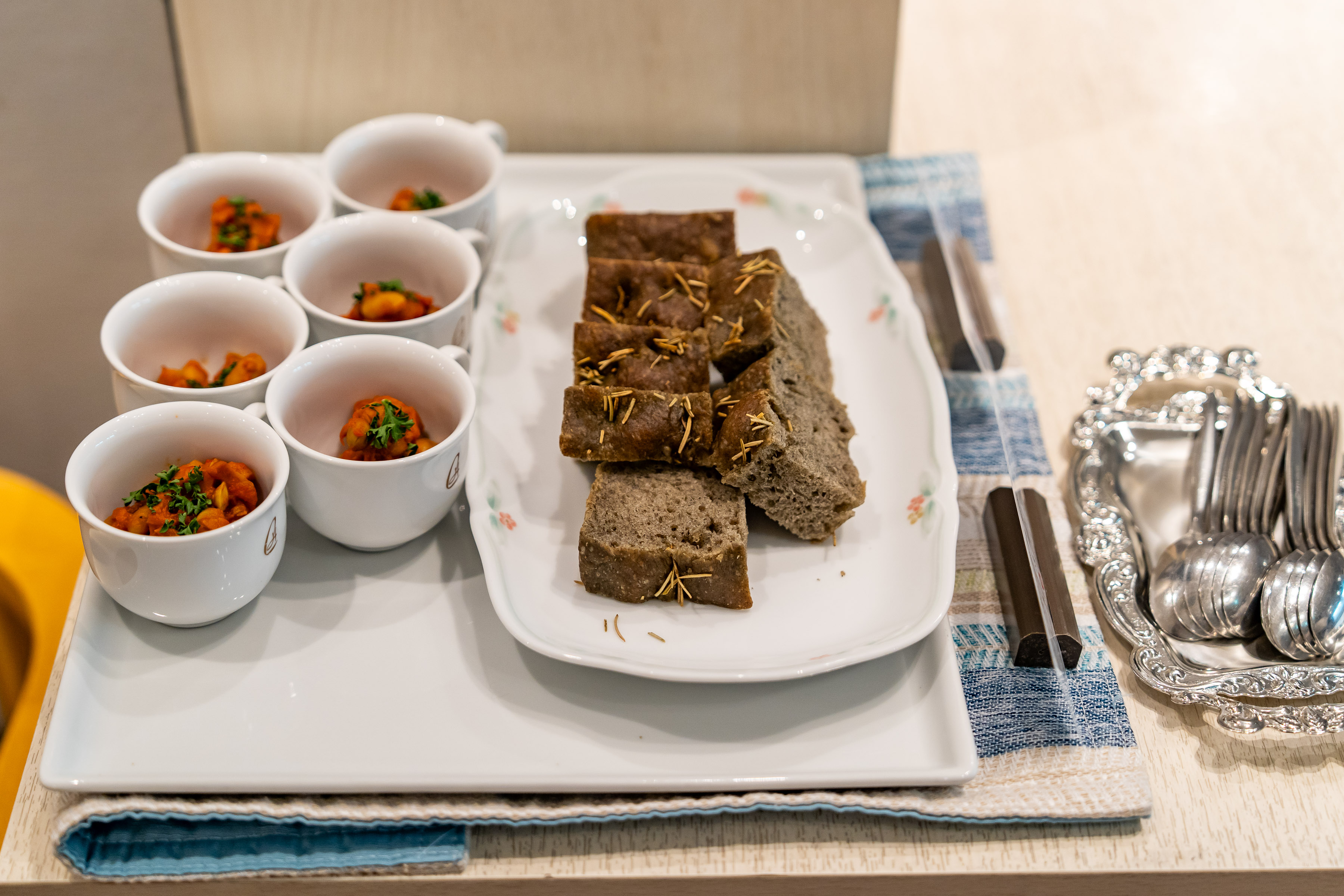 朝食バイキング