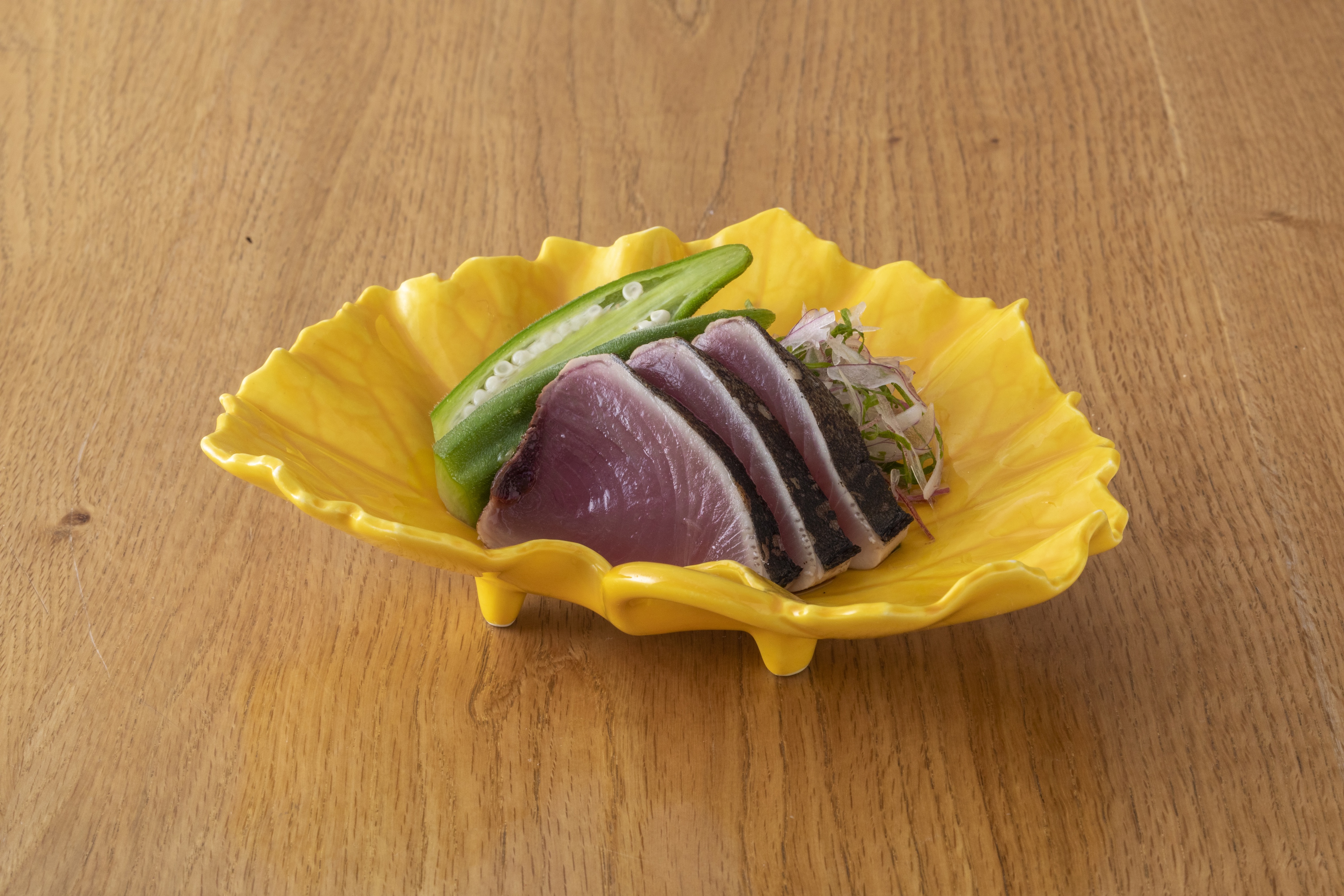 カツオ塩タタキサラダ