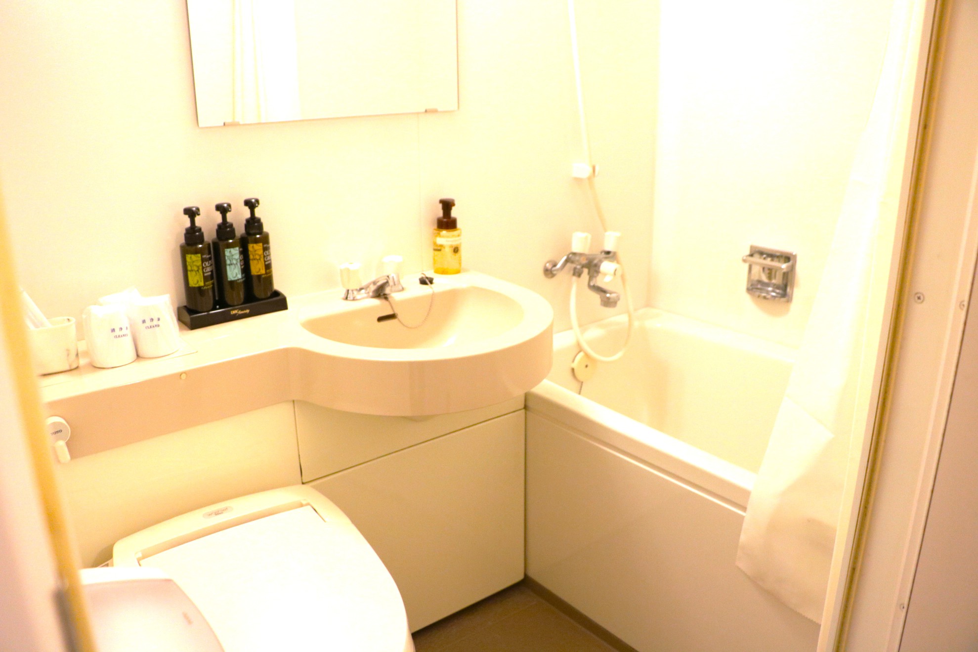 ツインルーム(TA12) 線路反対側(ユニットンバス)