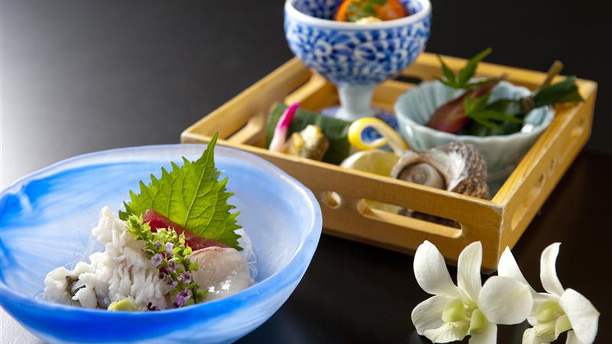 【1泊2食付・夏季限定！涼風コース】猛暑に食べたい夏の旬コースをお届け♪