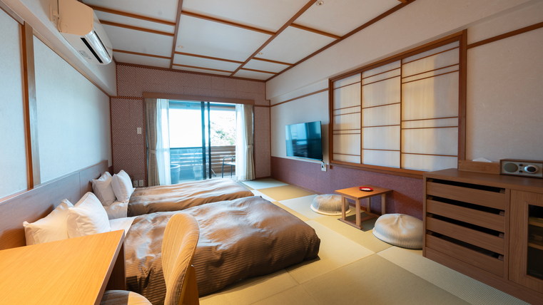 本館 露天風呂付和室(ローベッド)