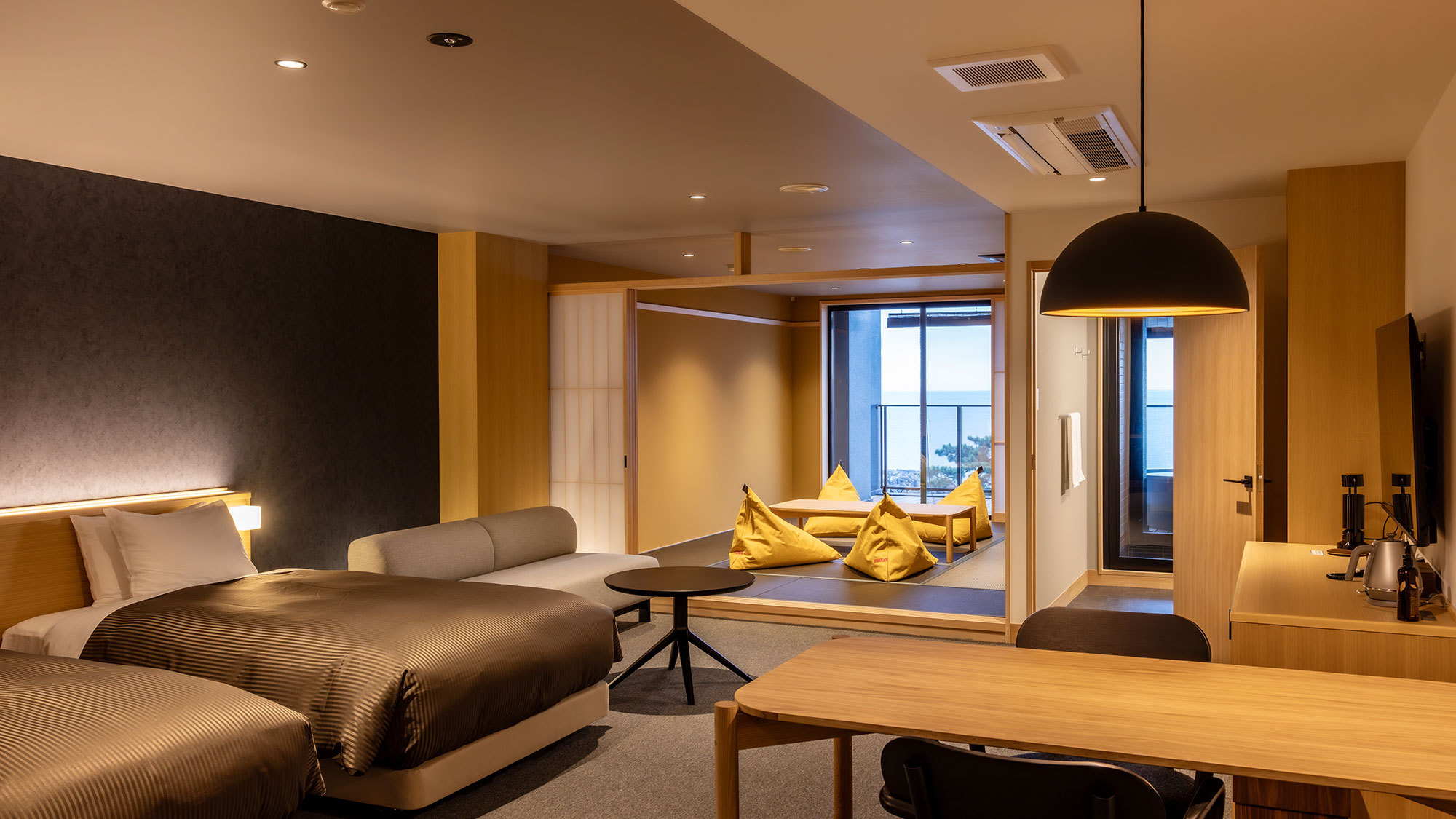 新館 スイート 和洋室