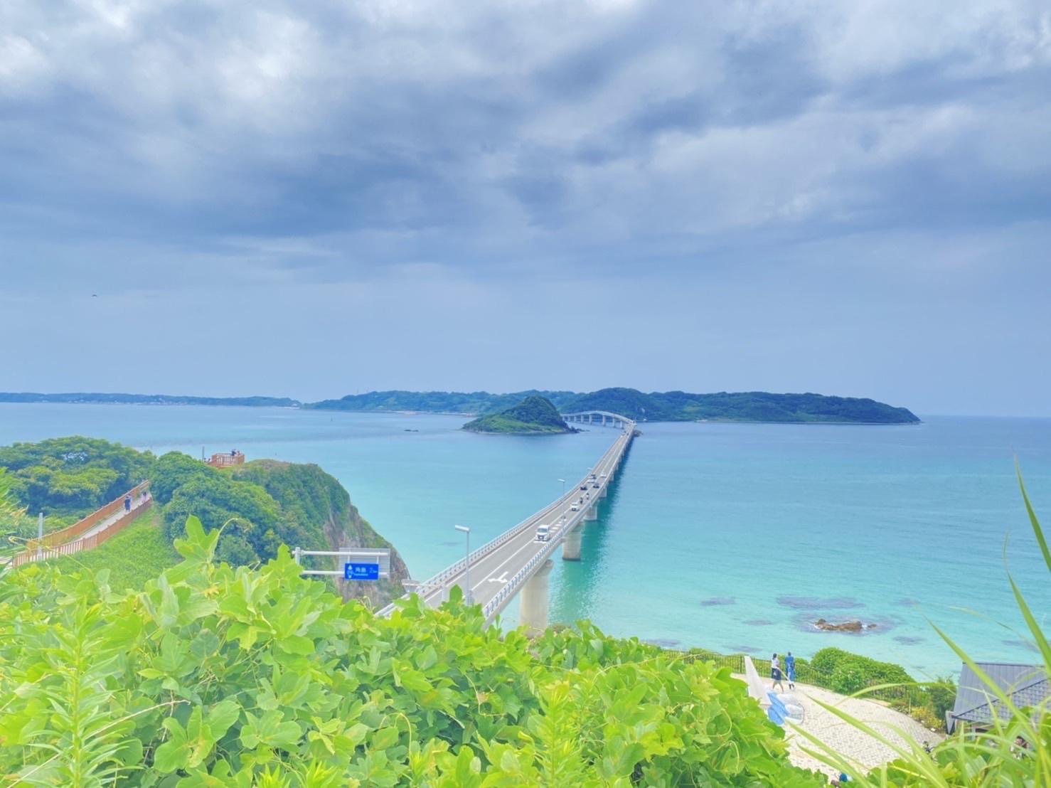 【お勧めの旅】コバルトブルーの角島大橋まで１時間！秋吉台サファリランドまで45分！