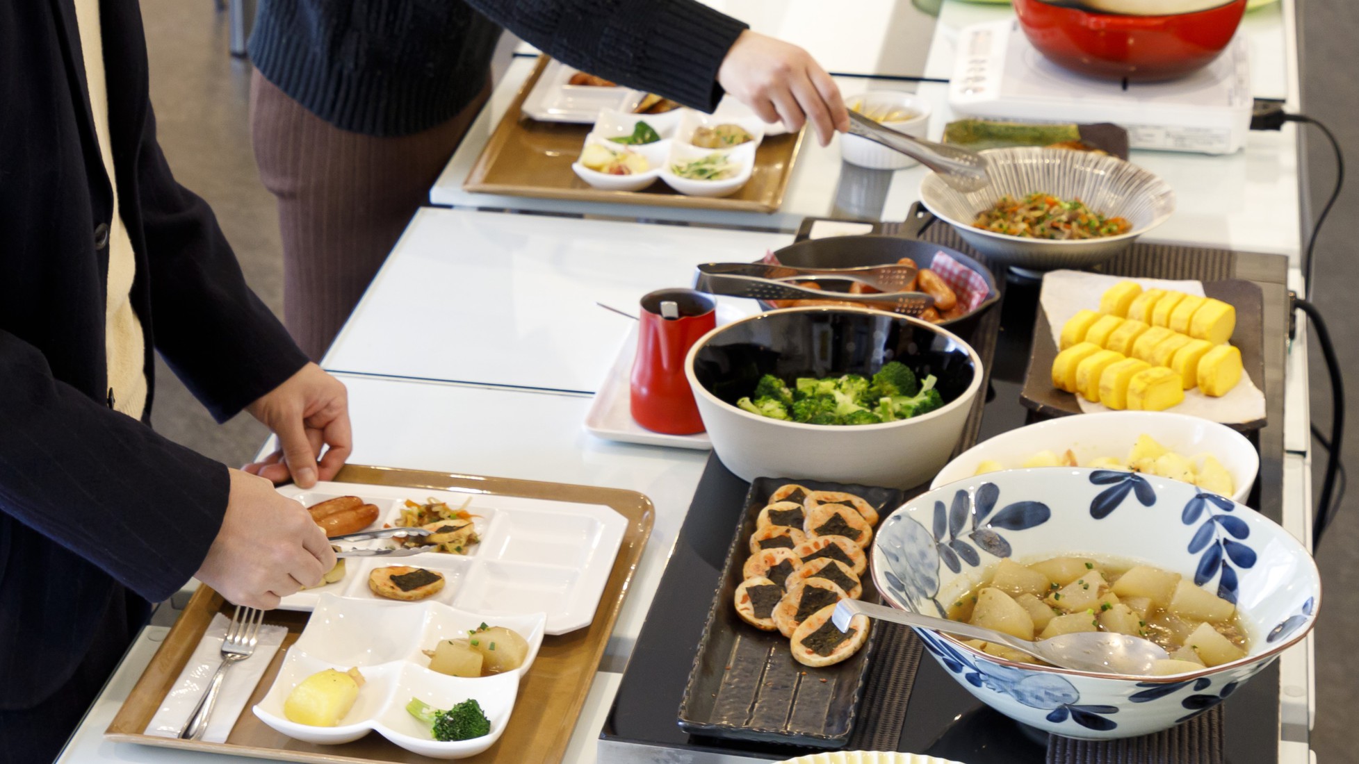 【朝食バイキング】リピート続出のスリランカカレーとバラエティ豊かな和洋バイキング。