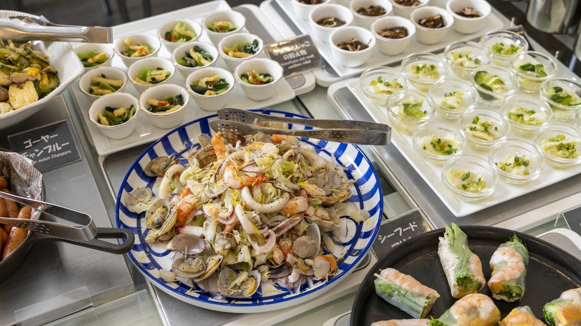 【朝食バイキング】リピート続出のスリランカカレーとバラエティ豊かな和洋バイキング。