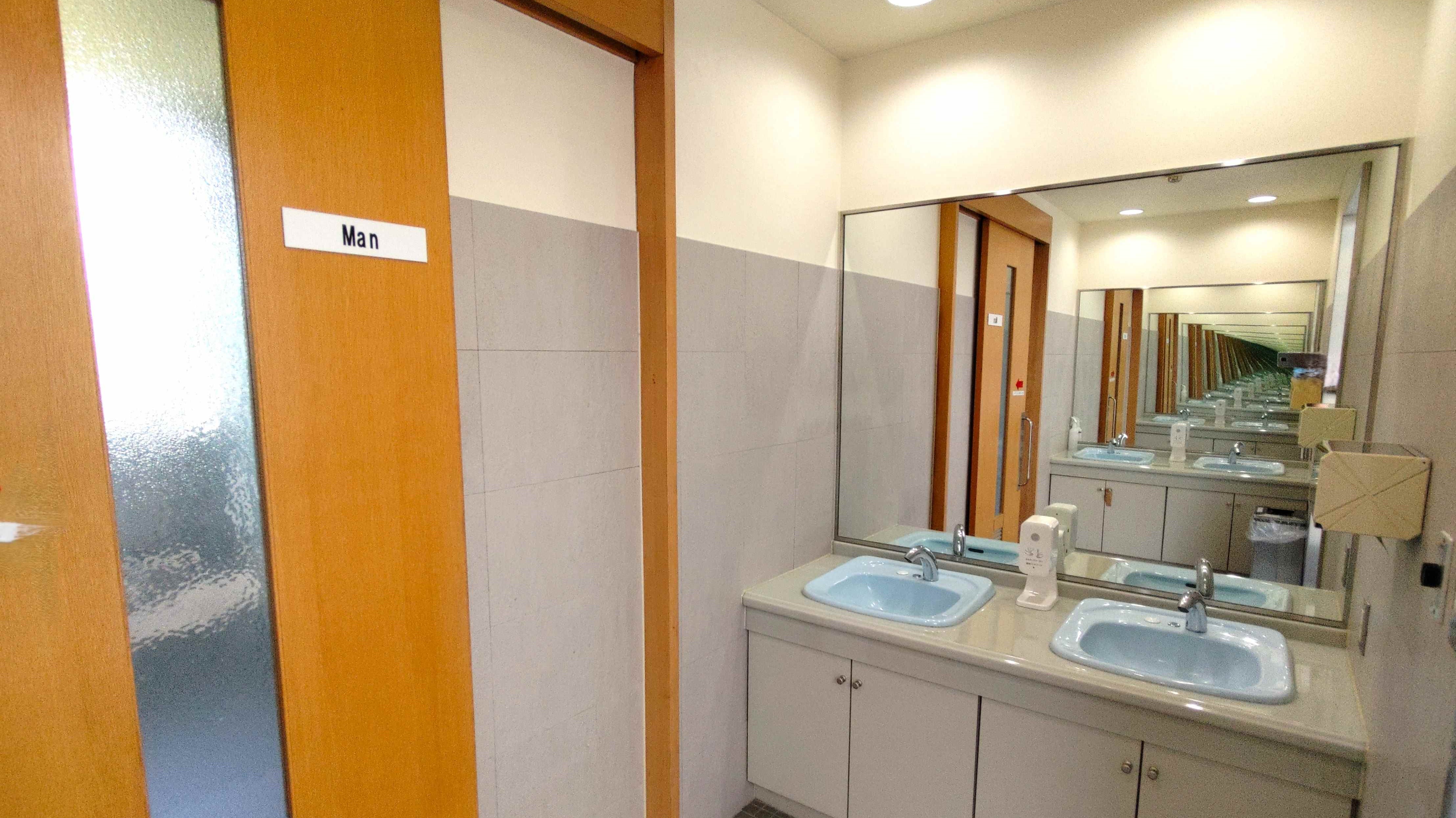 ◆ふるさと館共用洗面トイレ（男性）